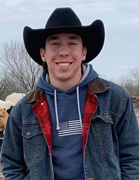 Aric De Los Santos, PAR Cattle Asst Mgr. and Ranch Hand